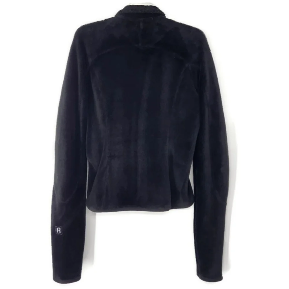Patagonia Black Regulator Polartech Deep Fluffy Pile Full-Zip Fleece Jacket - Picture 4 of 12